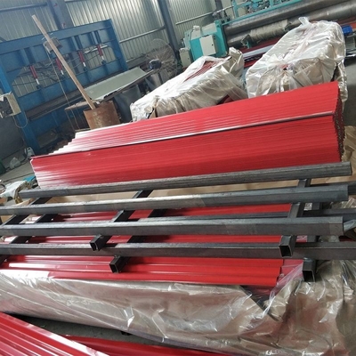 DX51D SGCC Степень 0,12-0,85 мм PPGI/PPGL/Gi Гофрированный лист 30-150 g Горяче-погруженный оцинкованный кровельный панель кровельный лист покрытые стальные листы