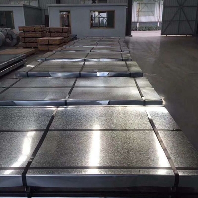 Оцинкованный лист A36/S235jr/S355jr/Ss400/St37/Q235/Q355 Толщина 0,1-60 мм