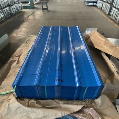 Техника оцинковки Z30-275g Раль цветная крыша металлический лист / гофрированная стальная плита / CFR Термин