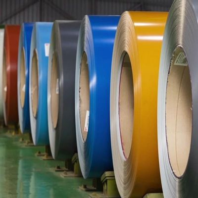 0.1-1.2mm*12.7mm-1500mm Предварительно окрашенные оцинкованные стальные катушки Z275 для строительных материалов