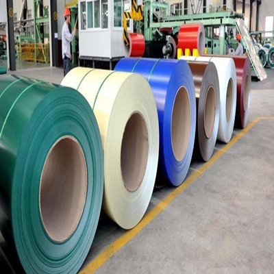 Нормальная или смазанная DIN Standard Z100 Z275 Ral9002 Ral9006 Предварительно окрашенная Gi Steel Coil