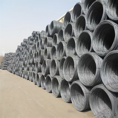 Стандарт ASTM Hot DIP Galvanized Black Surface Low Carbon Steel Wire Rod для строительства