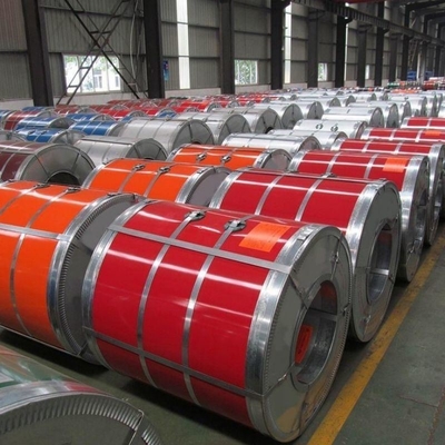 PPGL гофрированный кровельный материал Galvalume Steel PPGI Цветопокрытая стальная катушка покрытия