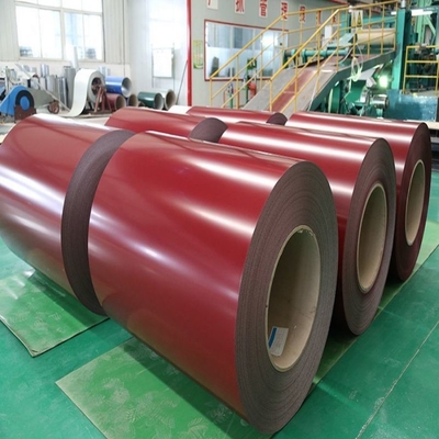 PPGL гофрированный кровельный материал Galvalume Steel PPGI Цветопокрытая стальная катушка покрытия