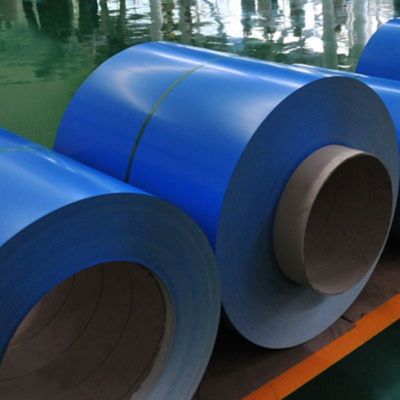 Цветная покрытая стальная катушка 0,12-1,5 мм SGS ISO9001 CE Сертификат CCC на эффективность