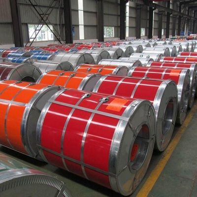 Все цвета РАЛ PPGI PPGL Предварительно окрашенная оцинкованная окрашенная стальная катушка для украшения