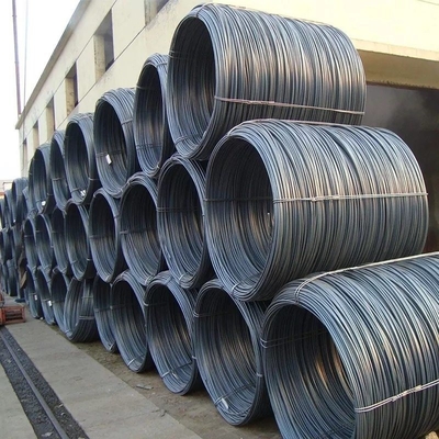 1% Tolerance Hot Rolled Galvanized Steel Wire Rod в катушках для прочной и прочной веревки