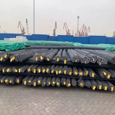 Свинцовая стальная ребра HRB400 HRB500 Grade40 Grade60 Деформированные железные стержни строительный углеродный металл
