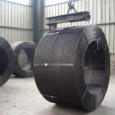15.2mm 7 Wire PC Steel Wire Strand Rope для предварительного напряжения строительства и решений