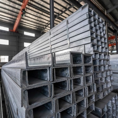2% Tolerance T и U Type Metal Steel Channel Custom Width для универсальных приложений