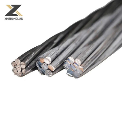 Сертификат CE ASTM A416m Зацинкованная стальная нить из проволоки ПК для предварительного затягивания бетона