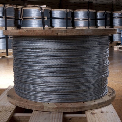 Сертификат CE ASTM A416m Зацинкованная стальная нить из проволоки ПК для предварительного затягивания бетона