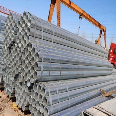 Техника горячекатаная 1/4&quot;-48&quot; горячепоташенная оцинкованная стальная труба с высоким слоем цинка