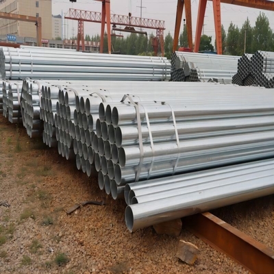 Техника горячекатаная 1/4&quot;-48&quot; горячепоташенная оцинкованная стальная труба с высоким слоем цинка