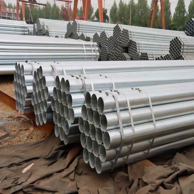 Техника горячекатаная 1/4&quot;-48&quot; горячепоташенная оцинкованная стальная труба с высоким слоем цинка