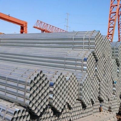 Hot DIP Gi 1/4"-48" Бесшовная оцинкованная круглая стальная труба ASTM A106 Sch 40 ERW Железная труба