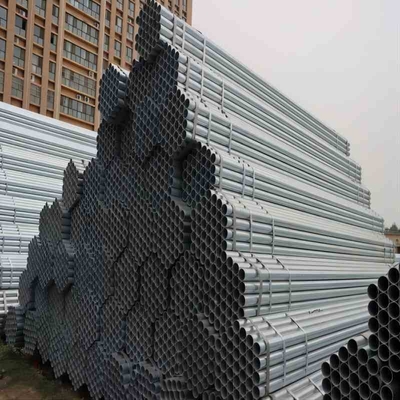 Hot DIP Gi 1/4"-48" Бесшовная оцинкованная круглая стальная труба ASTM A106 Sch 40 ERW Железная труба