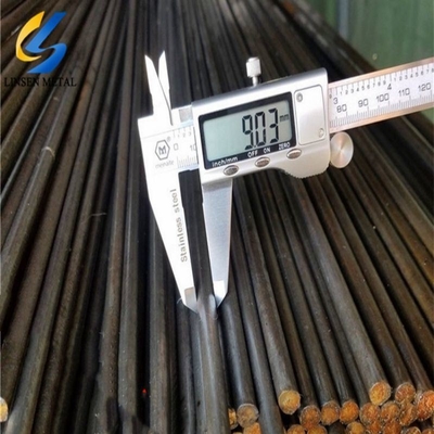 Стандарт AISI ASTM 1020 1045 1065 S45c Q235 Q355 S235jr S275jr S355jr Ss400 Металлические стержни Круглое резкое покрытие из углеродистой стали