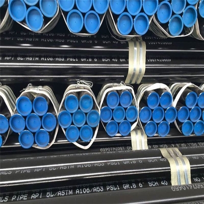 Профессиональная ASTM A106 A53 API 5L Gr. B бесшовная труба из углеродистой стали