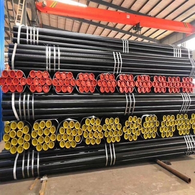 2 &quot;-48&quot; или Custom ASTM A106 API 5L ASTM A53 Группа B Бесшовная труба из углеродистой стали для нефтегазопроводов