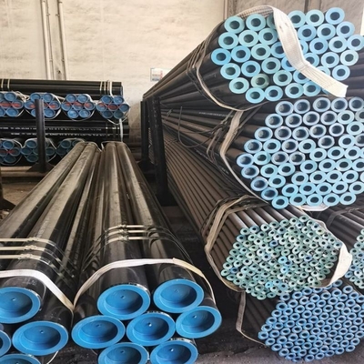 2 &quot;-48&quot; или Custom ASTM A106 API 5L ASTM A53 Группа B Бесшовная труба из углеродистой стали для нефтегазопроводов