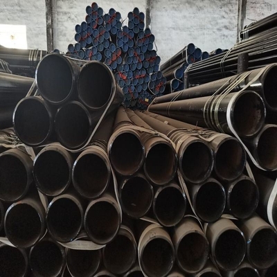 ASTM A106/ API 5L / ASTM A53 Grade B 2&quot;-48&quot; Углеродистая стальная бесшовная труба для нефтегазопроводов