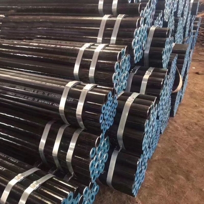 ASTM A106/ API 5L / ASTM A53 Grade B 2&quot;-48&quot; Углеродистая стальная бесшовная труба для нефтегазопроводов
