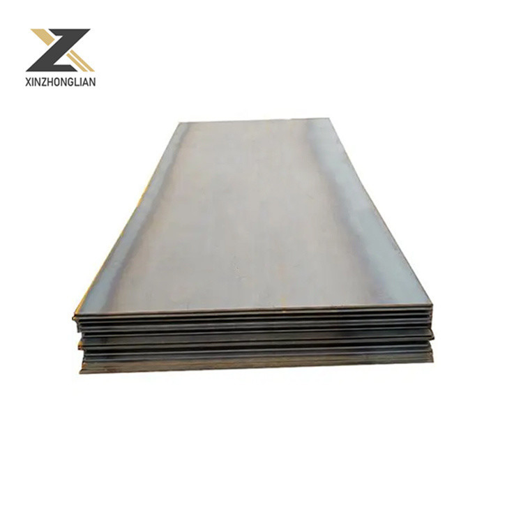 DIN Standard Hot Rolled Ss400 S235jr Ms Черная стальная плитка Металл низкоуглеродистая стальная плитка