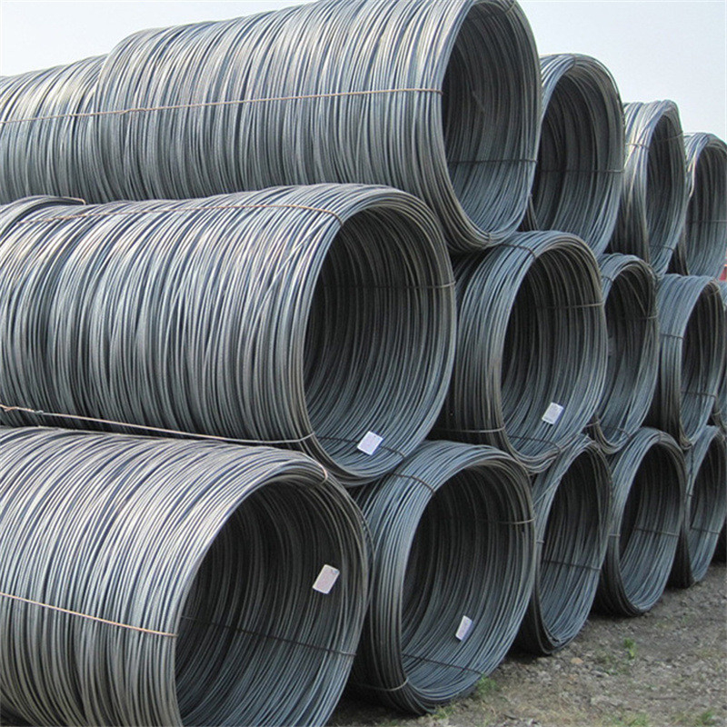 Стандарт ASTM Hot DIP Galvanized Black Surface Low Carbon Steel Wire Rod для строительства